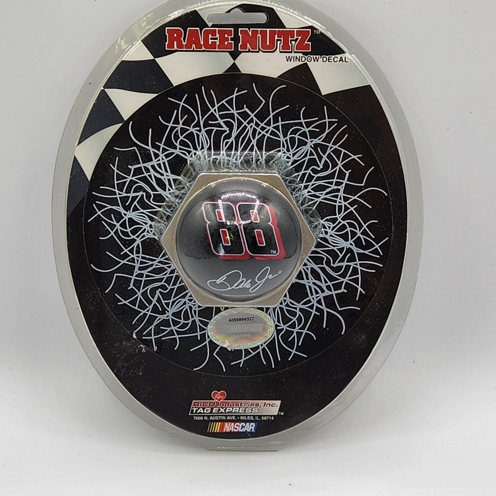 2008 Dale Earnhardt Jr #88 Race Nutz Window Decal NASCAR NIP RICO‎ Industries